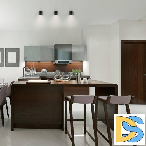 Потолочный светодиодный светильник Gauss Overhead HD016