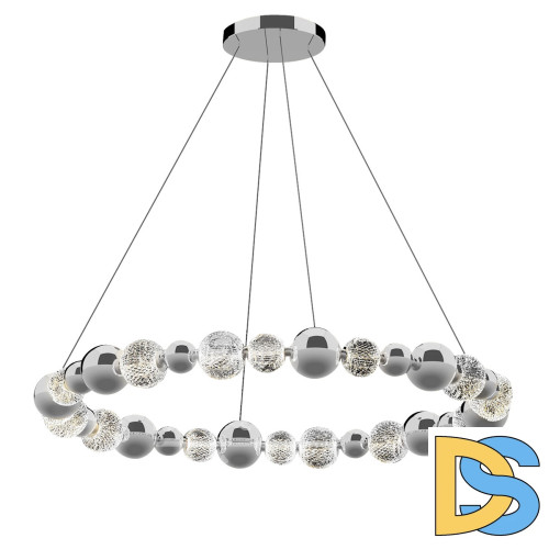 Подвесной светильник DeLight Collection Elliot Diamante MD21001002-1F chrome