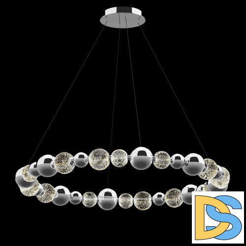 Подвесной светильник DeLight Collection Elliot Diamante MD21001002-1F chrome