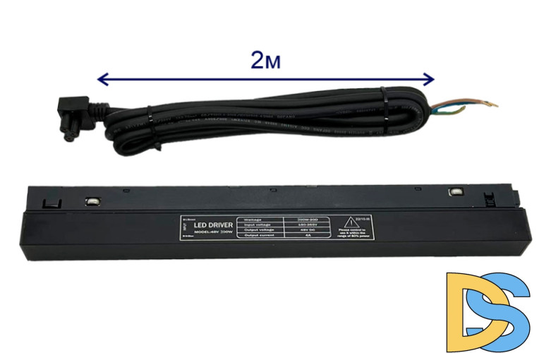 Драйвер для магнитного шинопровода Crystal Lux CLT 0.203 10 BL