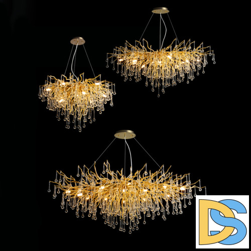 Подвесная люстра ImperiumLoft Marian 205823-26