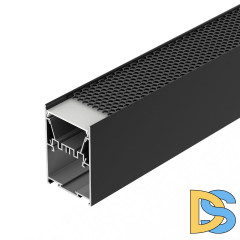 Алюминиевый профиль Arlight LINE-5075-HONEYCOMB-2000 BLACK 044874