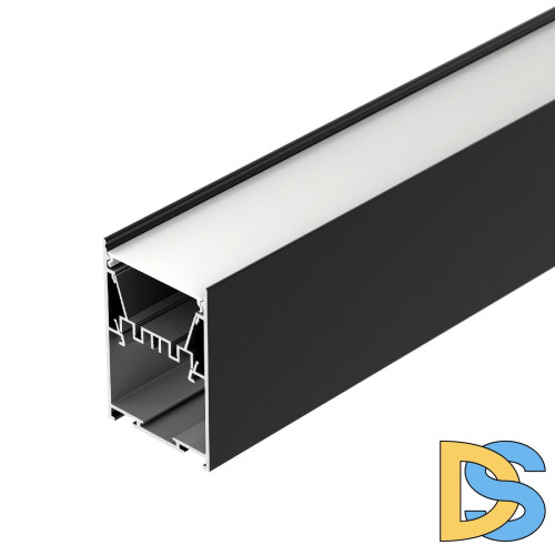 Алюминиевый профиль Arlight LINE-5075-HONEYCOMB-2000 BLACK 044874