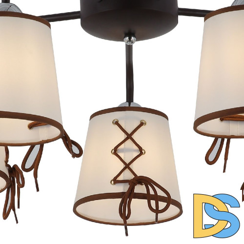 Потолочная люстра Illumico IL6103-5COU-79 CF CR Clara