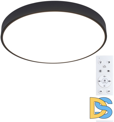 Потолочный светодиодный светильник Arte Lamp Arena A2672PL-1BK