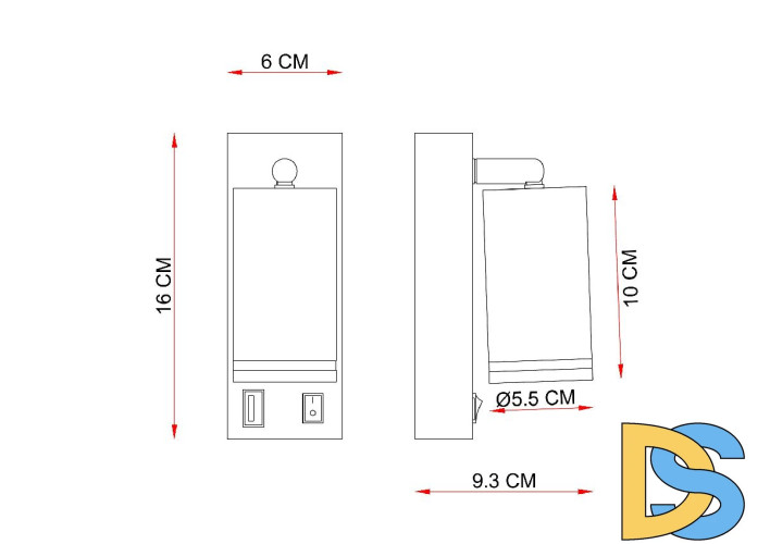 Спот Arte Lamp Imai A2364AP-1BK