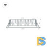 Встраиваемый светильник Arlight MS-MIST-BUILT-R187-21W Day4000 (WH, 110 deg, 230V) 039063