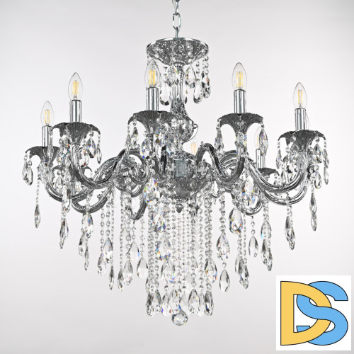 Подвесная люстра Bohemia Ivele Crystal AL79101/10/250 B Ni