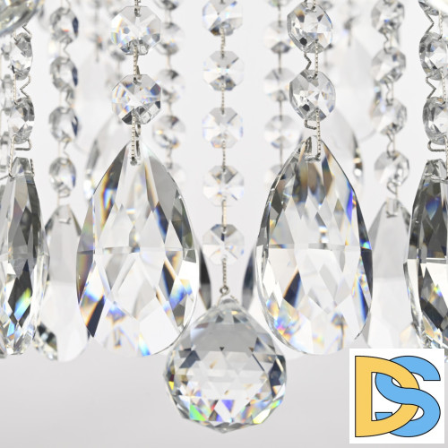 Подвесная люстра Bohemia Ivele Crystal AL79101/10/250 B Ni