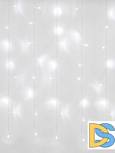 Светодиодная гирлянда (06739) Uniel занавес 220V белый ULD-C2030-240/DTA White IP20