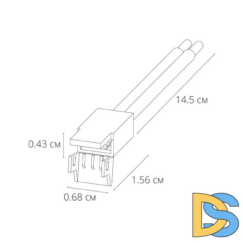 Коннектор для ввода питания Arte Lamp Strip-accessories A30-05-1CCT