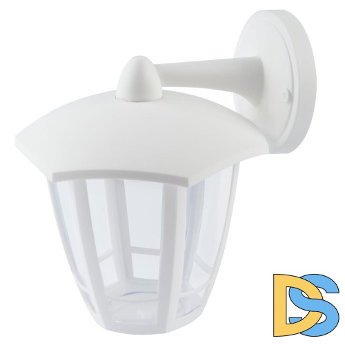 Уличный настенный светильник ЭРА НБУ 07-40-004 «Дели 3» белый Б0051198