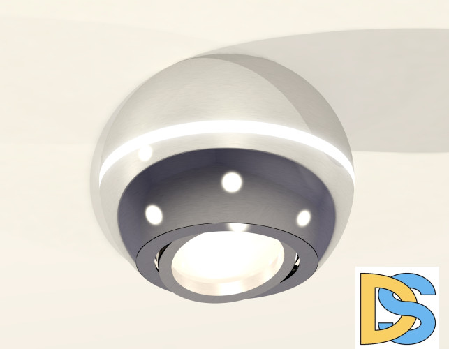 Накладной поворотный светильник с дополнительной подсветкой Ambrella Light Techno XS1104011 (C1104, N7003)