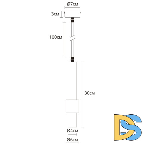 Подвесной светильник Arte Lamp Sabik A2308SP-1BK