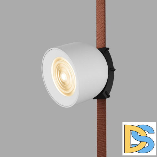 Трековый однофазный светильник Denkirs Belty Spot DK5541-WH+BK