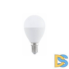 Лампа светодиодная диммируемая Eglo E14 5W 2700-6500K груша матовая 11672