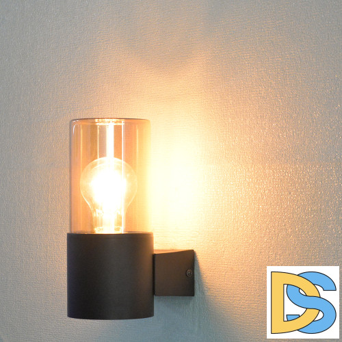 Уличный настенный светильник Arte Lamp Seginus A6515AL-1BK