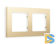 Рамка двухместная Ambrella Volt Techno AF220602