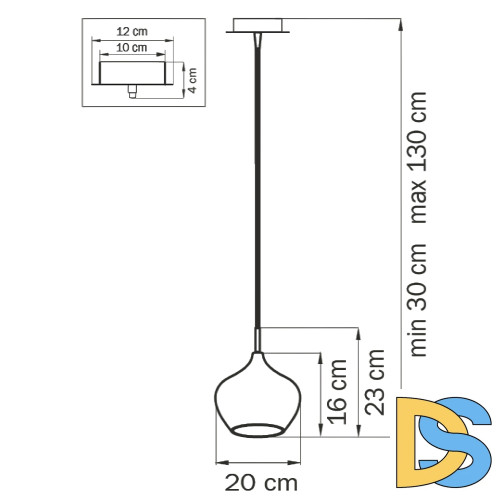 Подвесной светильник Lightstar Pentola 803041