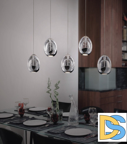 Подвесной светильник DeLight Collection Terrene MD13003023-5B chrome
