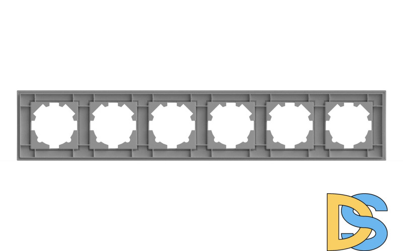 Рамка шестиместная ELBI Zena 500-015600-252