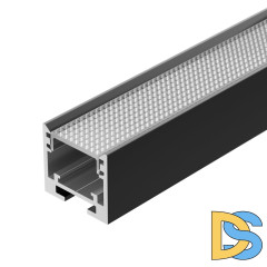 Алюминиевый профиль Arlight SL-Line-2522-2500 Black 033737