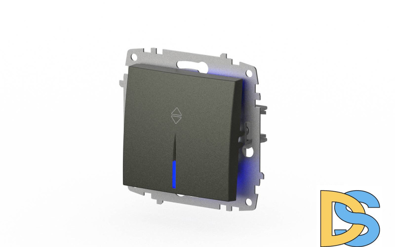 Переключатель с подсветкой ELBI Zena Vega 609-011100-210