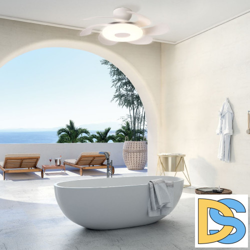 Люстра-вентилятор Mantra Flower 8703