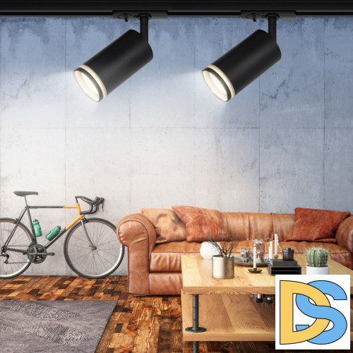 Трековый светильник Эра TR52 - GU10 BK Б0054166