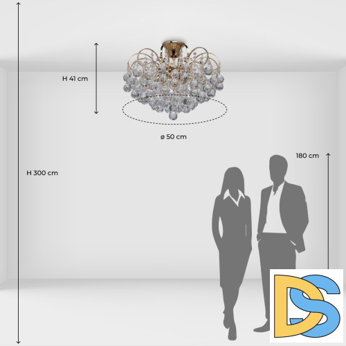 Потолочная люстра MW-Light Жемчуг 9 232016406