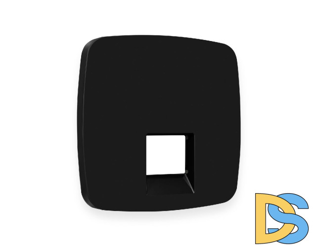 Лицевая панель для компьютерной/телефонной розетки RJ-45/RJ-11 Ambrella Volt Omega OP8120