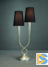 Настольная лампа Mantra Paola Painted Silver 3536
