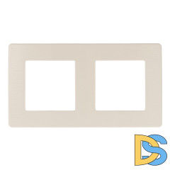 Рамка для розеток и выключателей на 2 поста Эра 12-5102-02 Б0052510