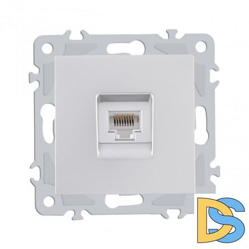 Розетка RJ45 Arte Milano 206.45-1.silver