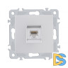 Розетка RJ45 Arte Milano 206.45-1.silver