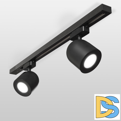 Трековый светильник Elektrostandard Ogma GU10 Черный (MRL 1005) однофазный 4690389148118