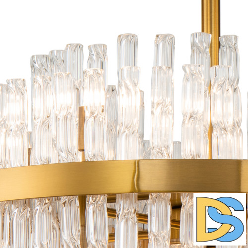Люстра на штанге Delight Collection KG0907P-8A brass