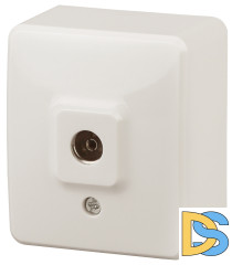 Розетка TV одиночная Эра 11-3201-02 Б0020725