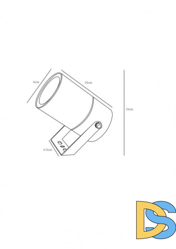 Уличный светильник ARTE Lamp A3303AL-1WH