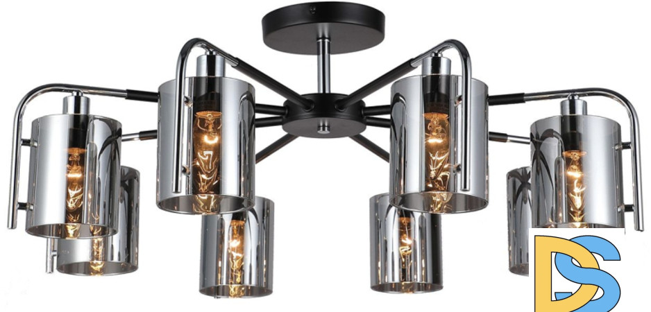 Люстра на штанге Escada Elegant 671/8P Chrome