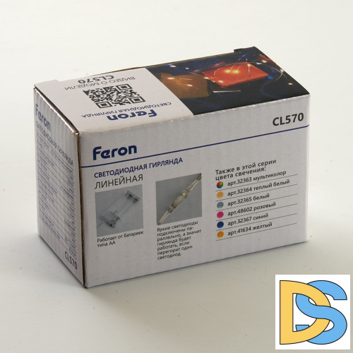 Светодиодная гирлянда линейная Роса Feron CL570 48602