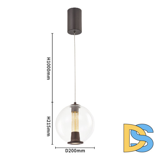 Подвесной светильник Favourite Boble 4550-2P