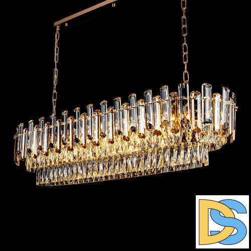 Подвесная люстра Modelux ML.9006.1200 GD-BR