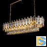 Подвесная люстра Modelux ML.9006.1200 GD-BR