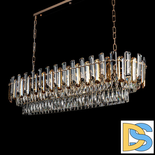 Подвесная люстра Modelux ML.9006.1200 GD-BR