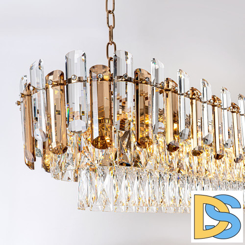 Подвесная люстра Modelux ML.9006.1200 GD-BR