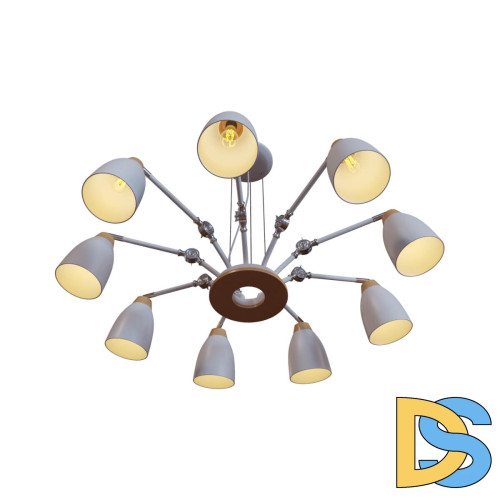 Подвесная люстра LOFT IT Watchman Loft4402/9Wh