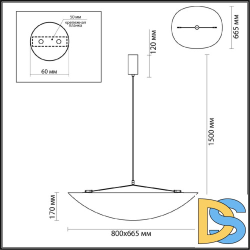 Подвесной светильник Odeon Light Silk 7067/36L