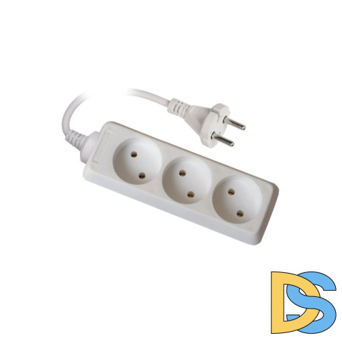 Удлинитель (02861) Uniel 3гн х 7м б/з Standard S-CD3-7