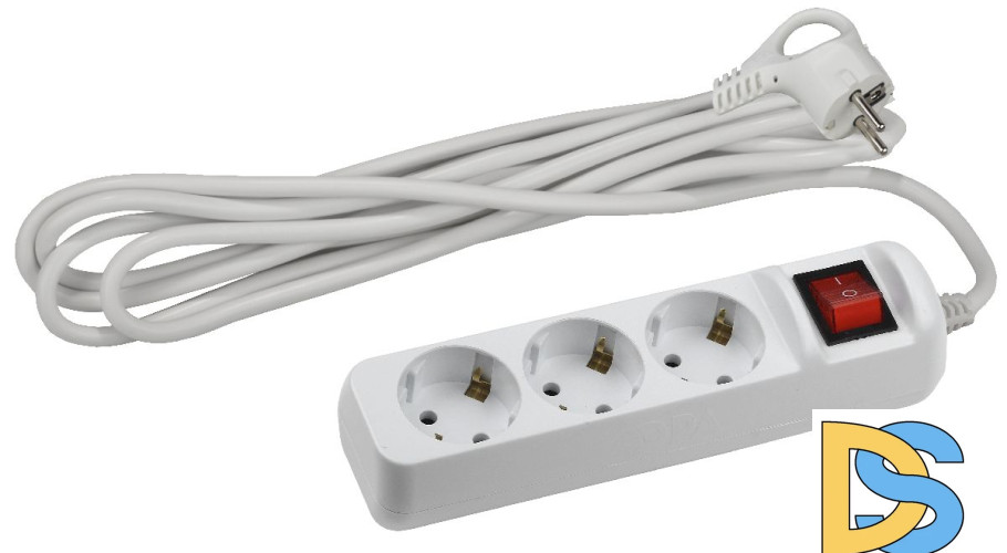 Удлинитель электрический Эра UX-3es-3m Б0035751